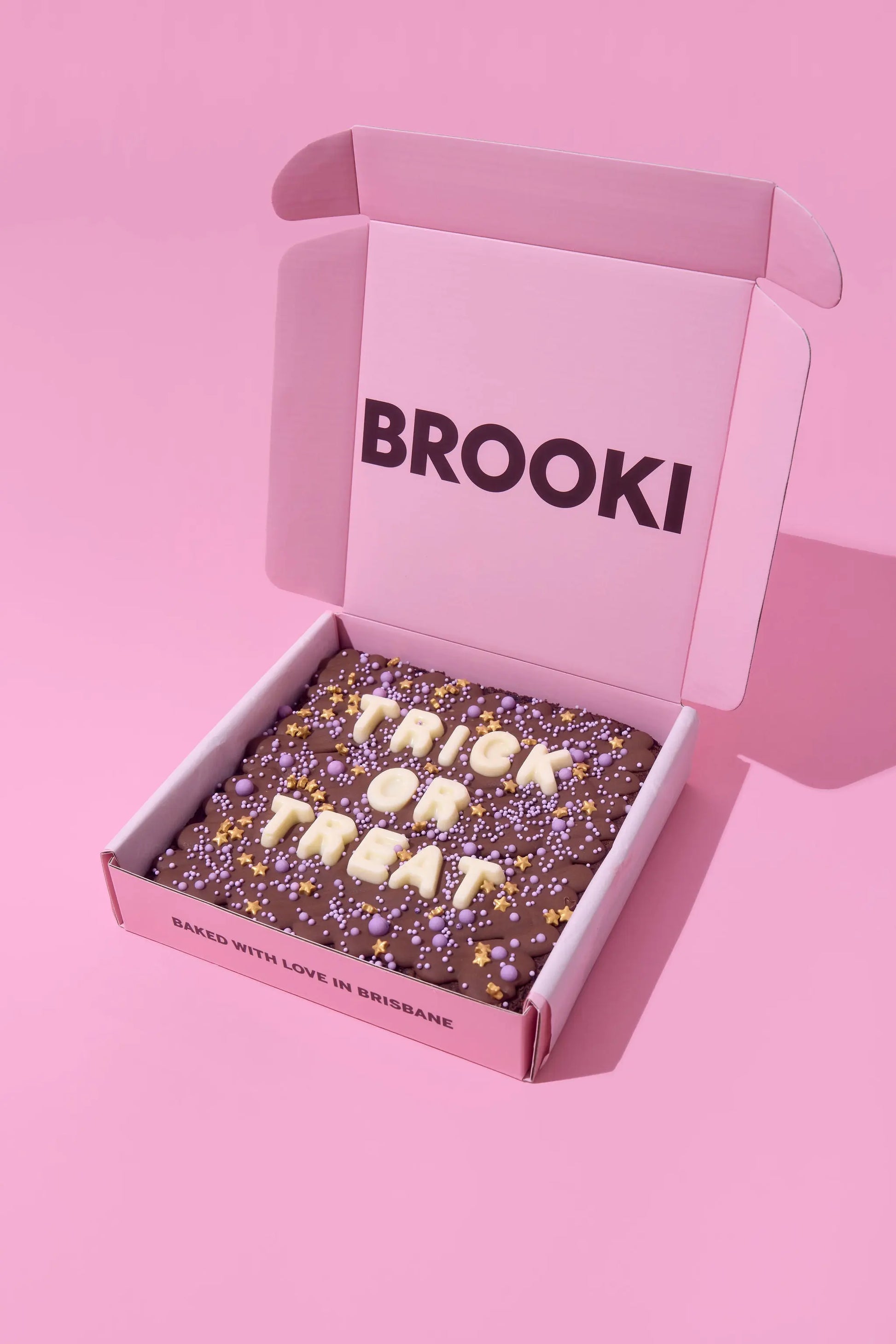 Message Brownie Brooki Bakehouse
