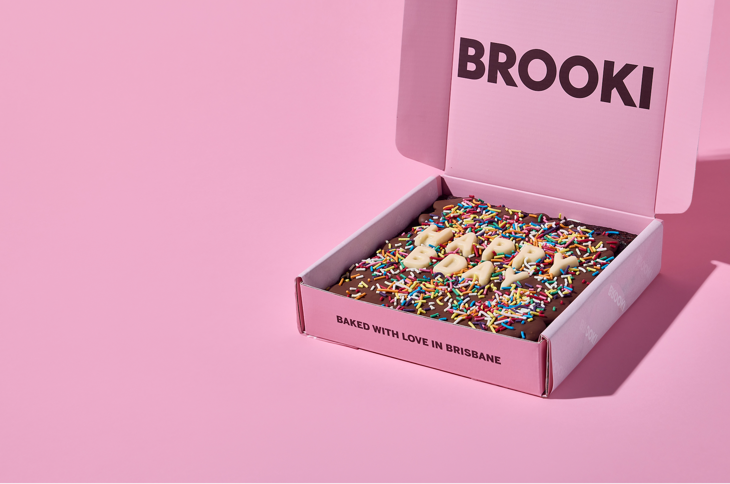Brooki Brownie in the mail