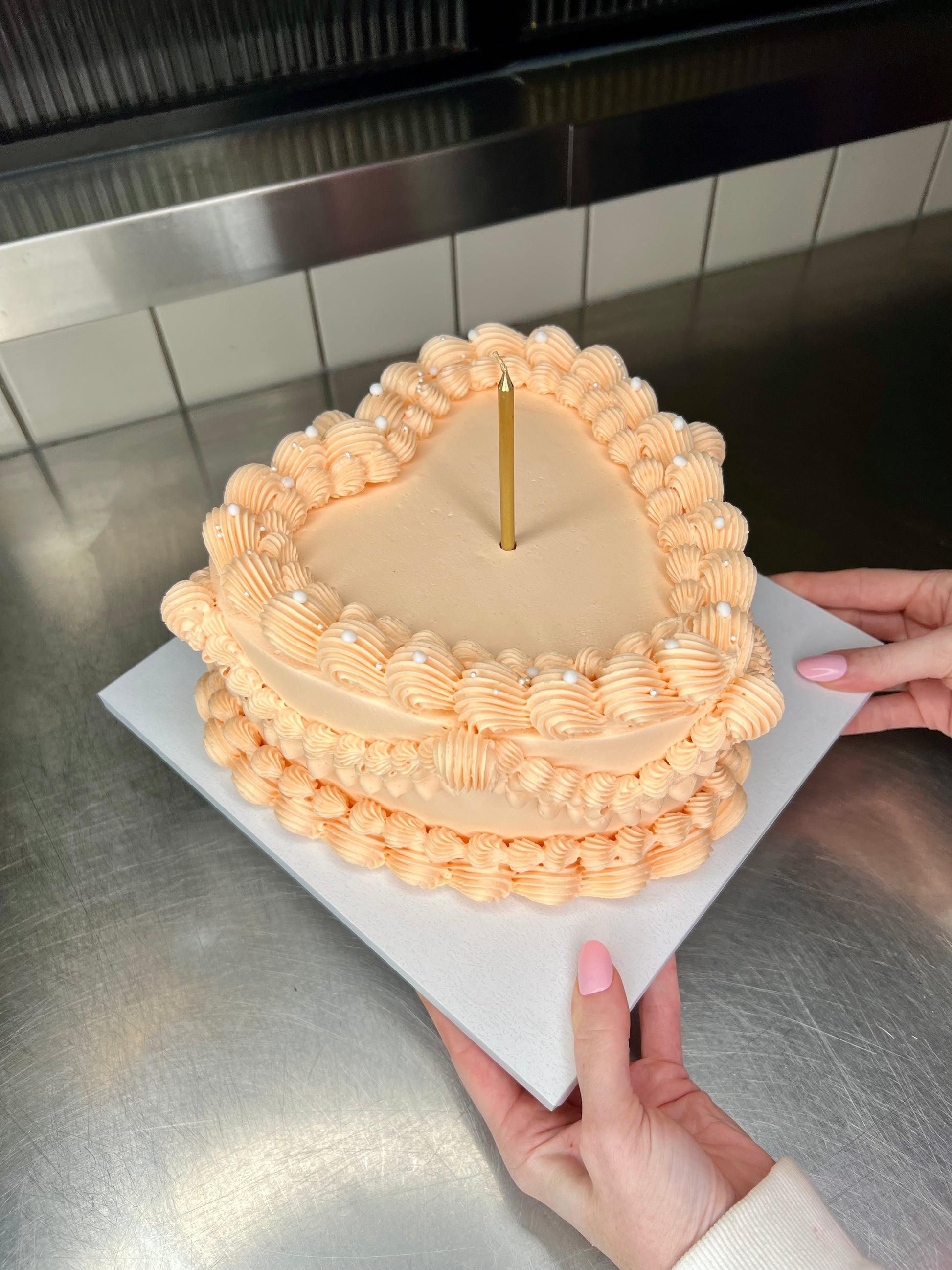 Heart Cakes Brooki Bakehouse