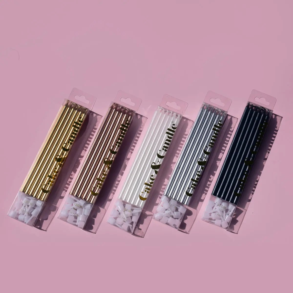 Tall Cake Candles Brooki Bakehouse