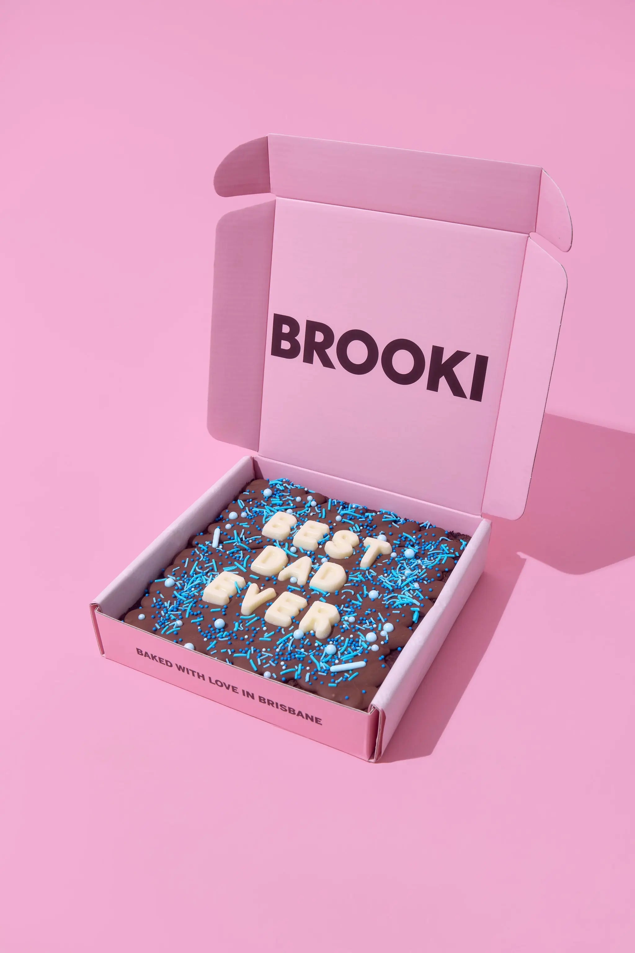 Father's Day Brownie (delivery) Brooki Bakehouse