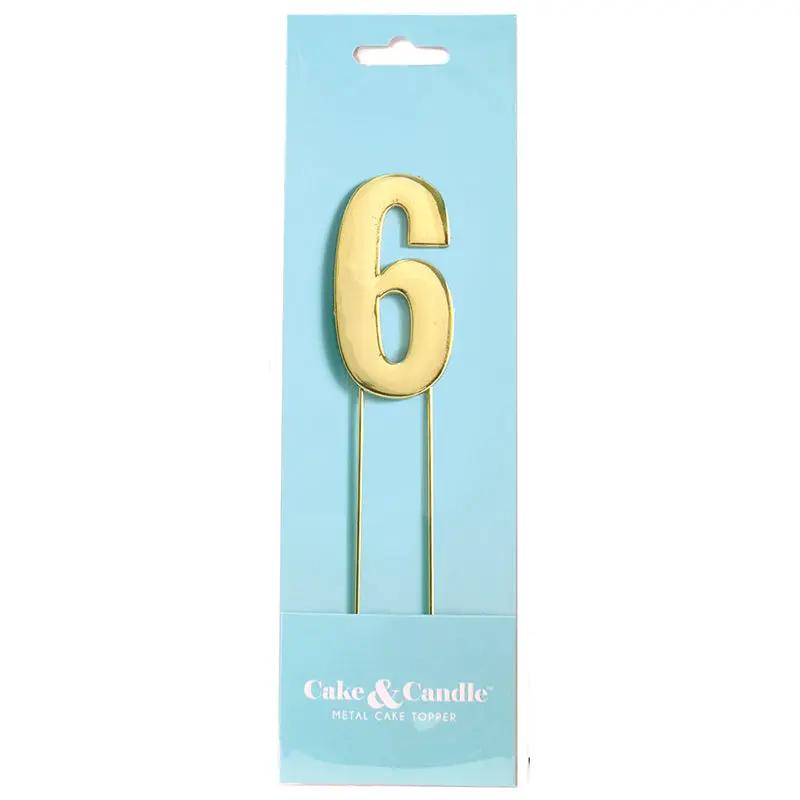 Number Cake Toppers Brooki Bakehouse