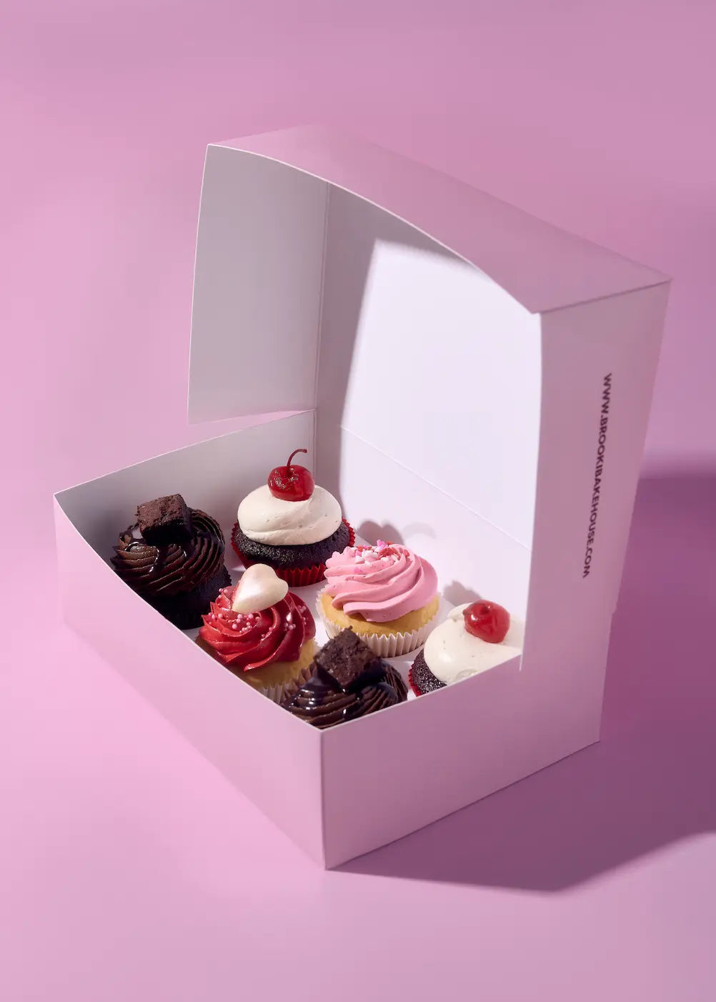 Valentine's Cupcake Box Brooki Bakehouse