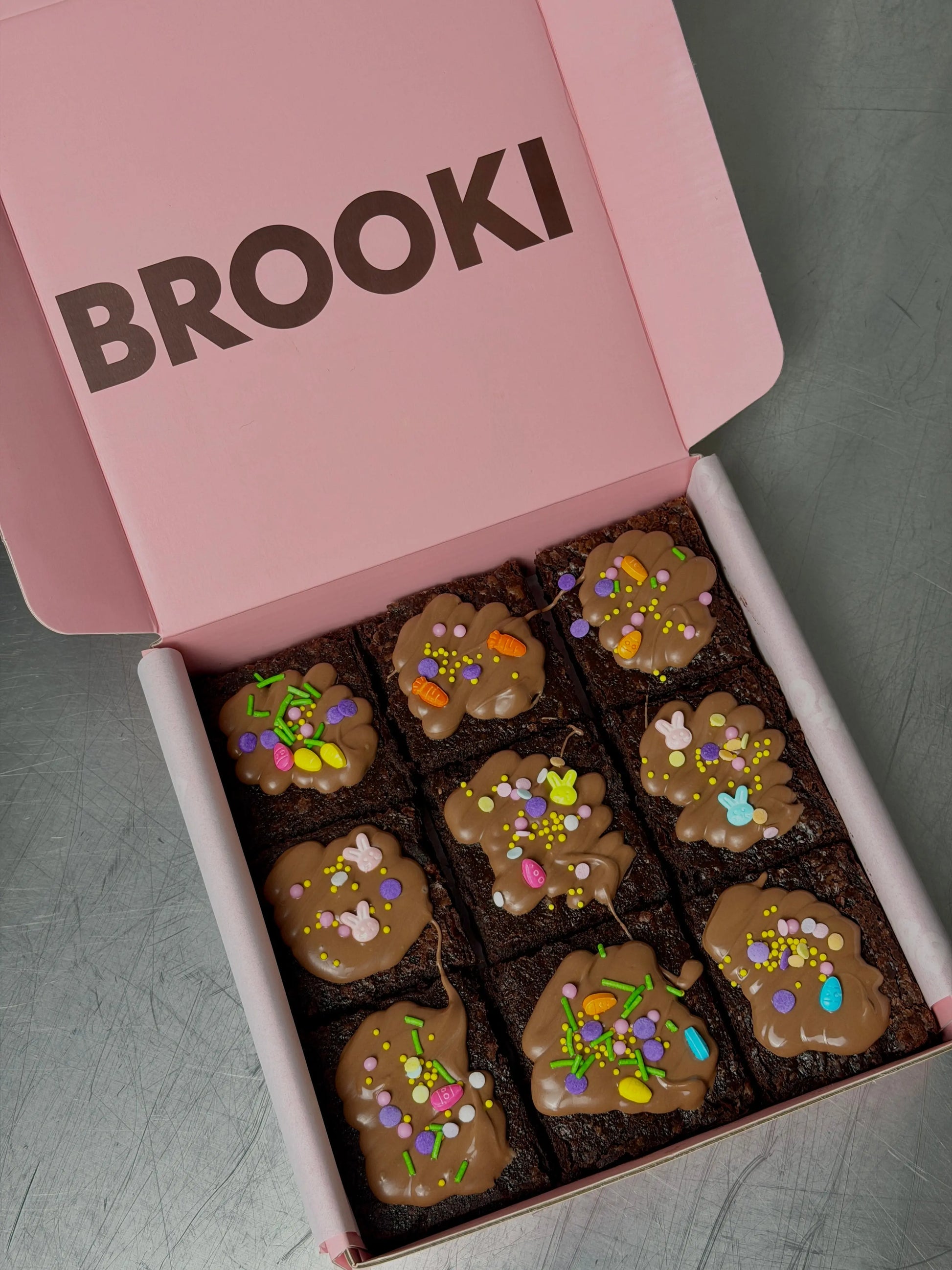 Easter Brownie Box Brooki Bakehouse