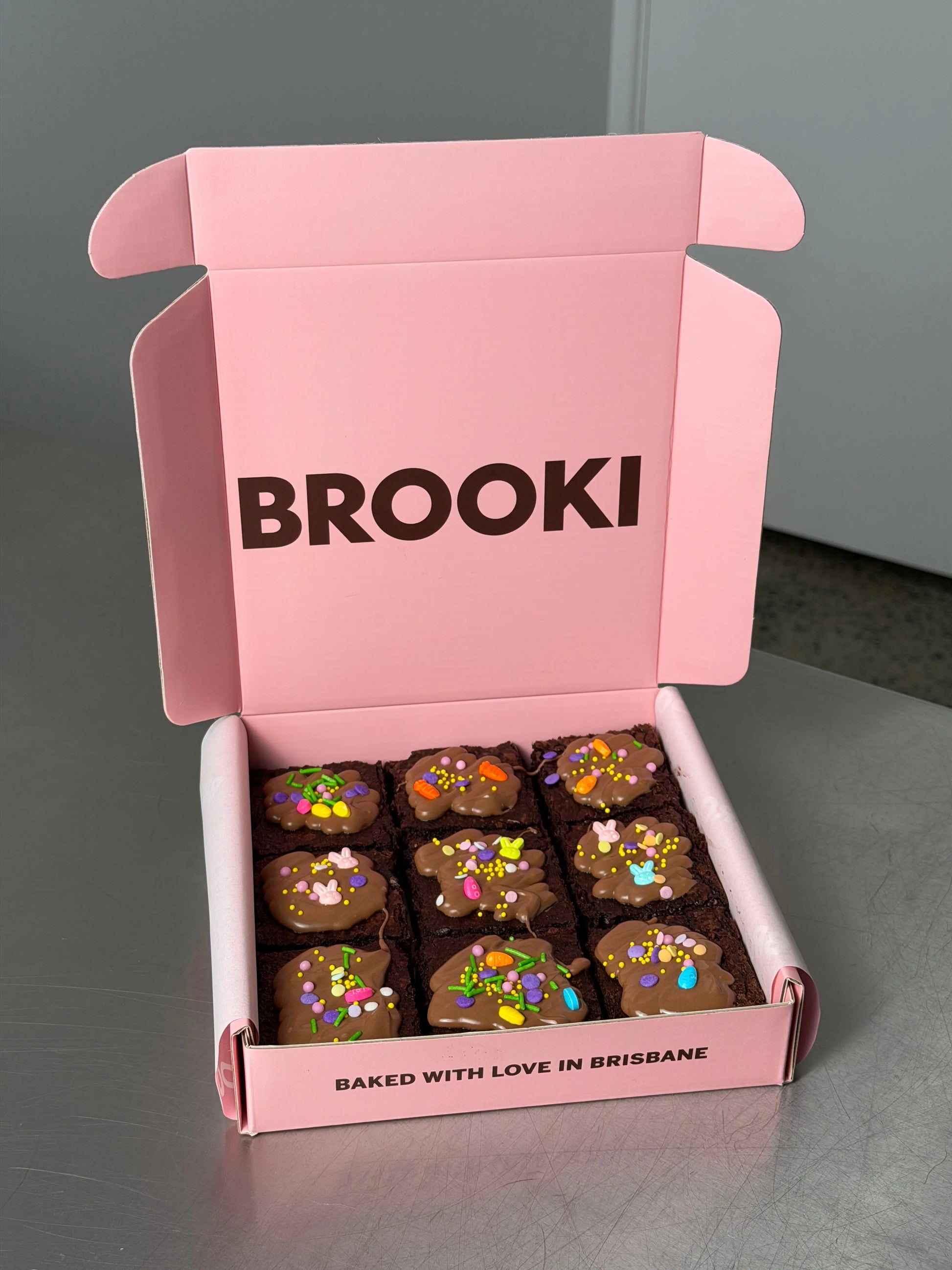 Easter Brownie Box Brooki Bakehouse