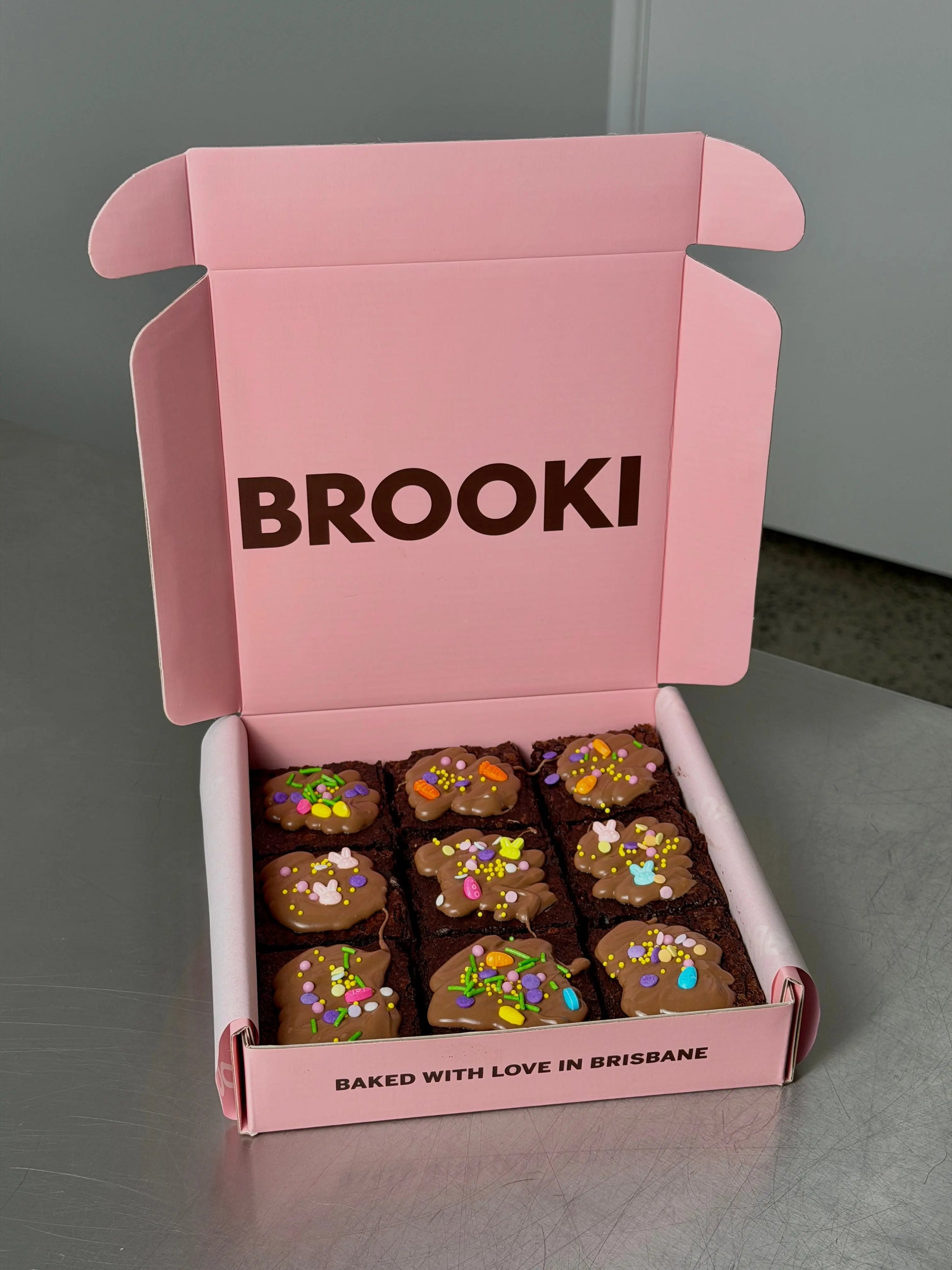 Easter Brownie Box Brooki Bakehouse