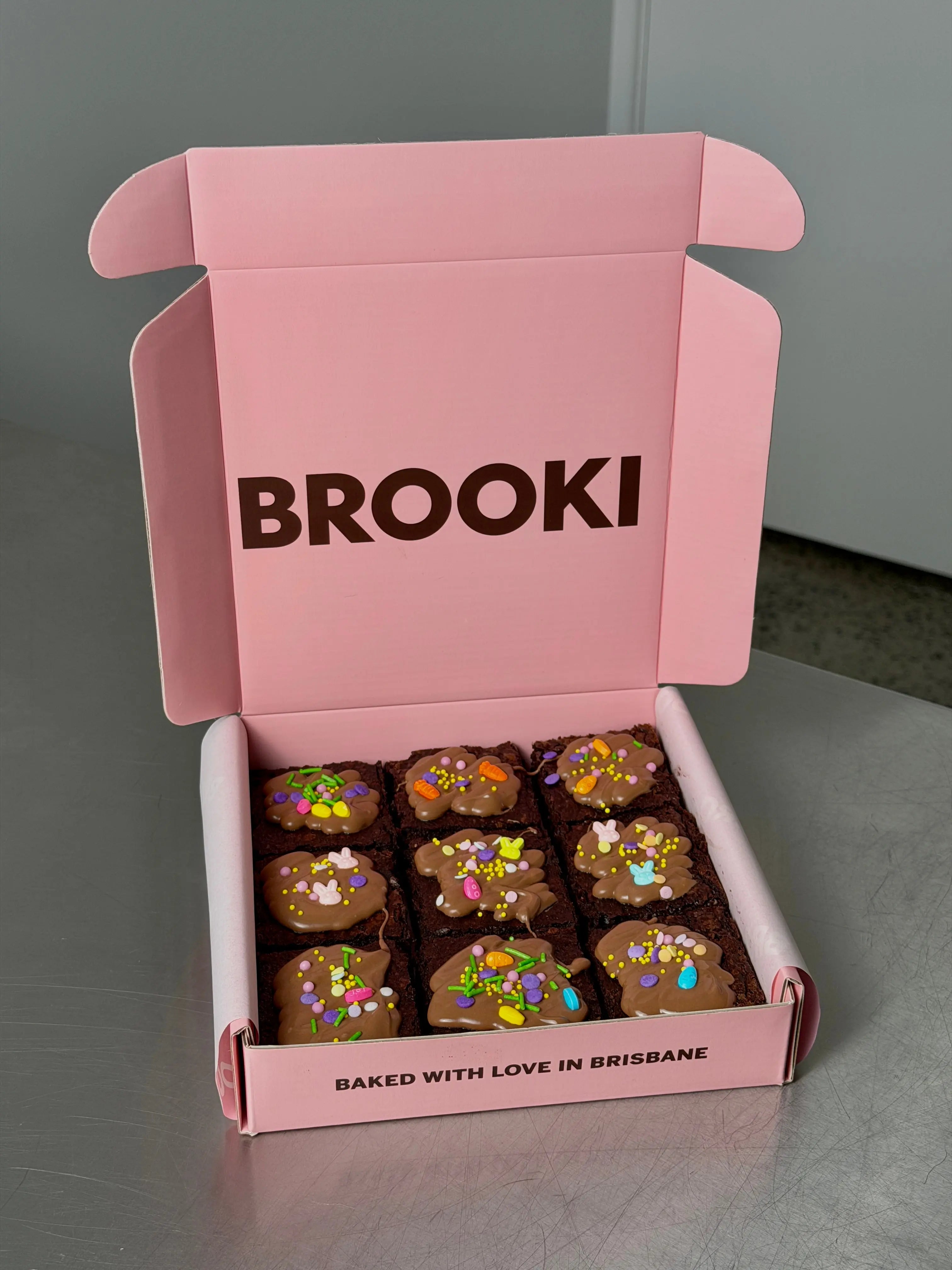 Easter Brownie Box Brooki Bakehouse