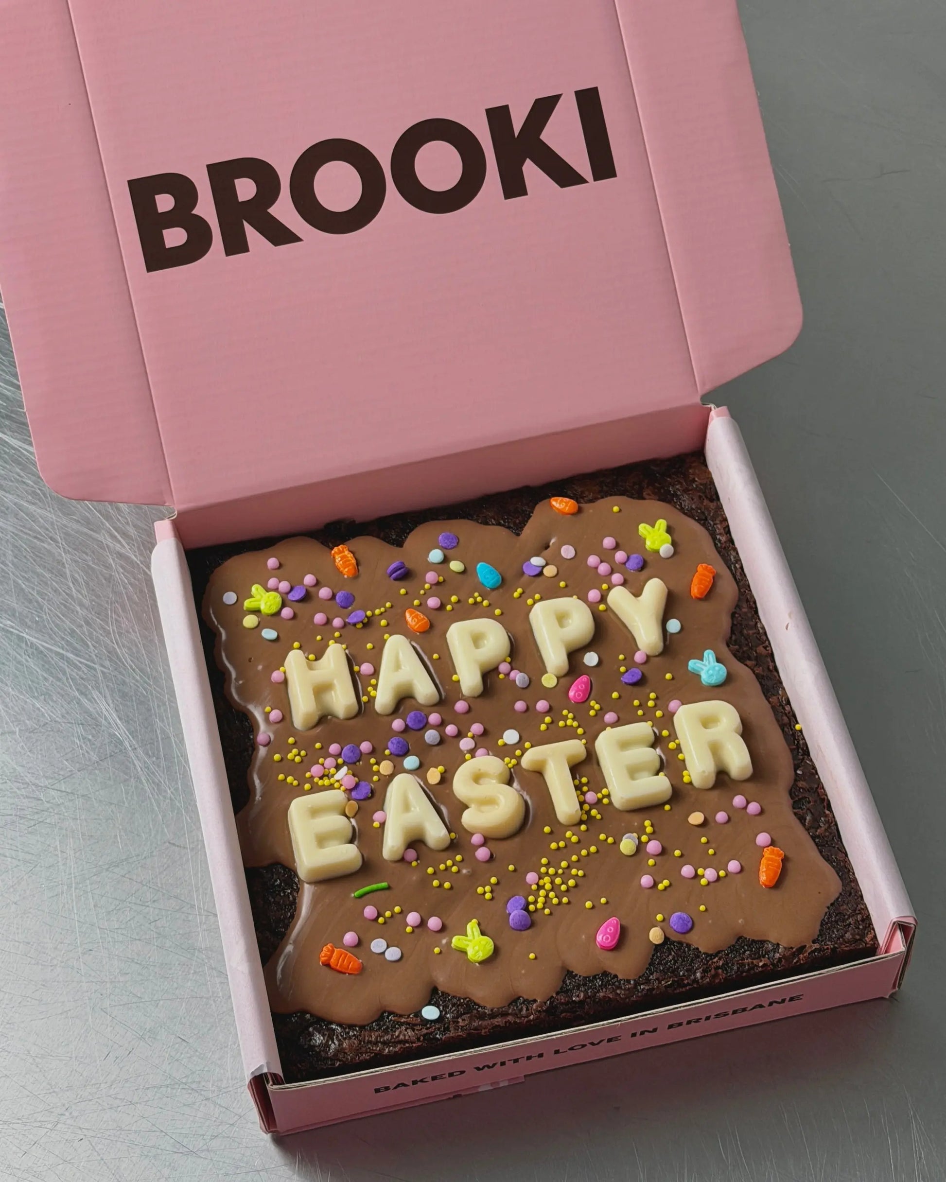 Easter Brownie Brooki Bakehouse