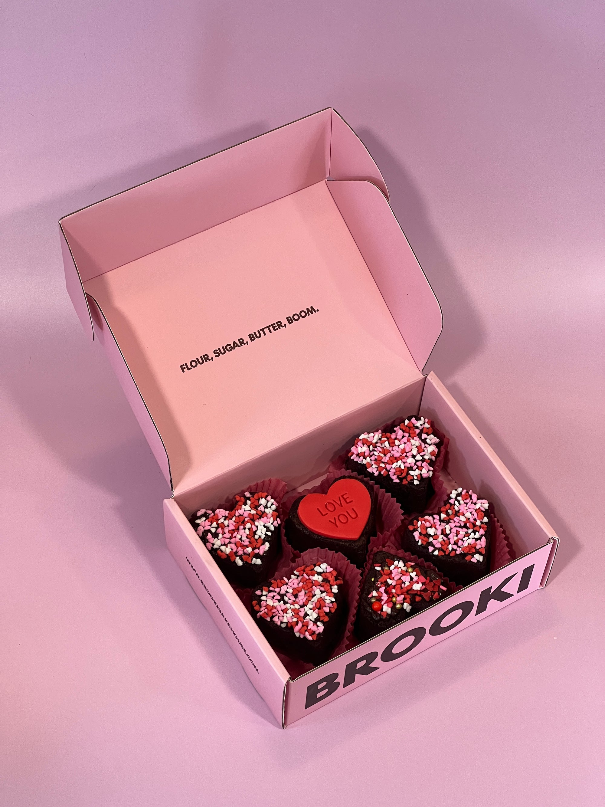 Valentine's Brownie Box