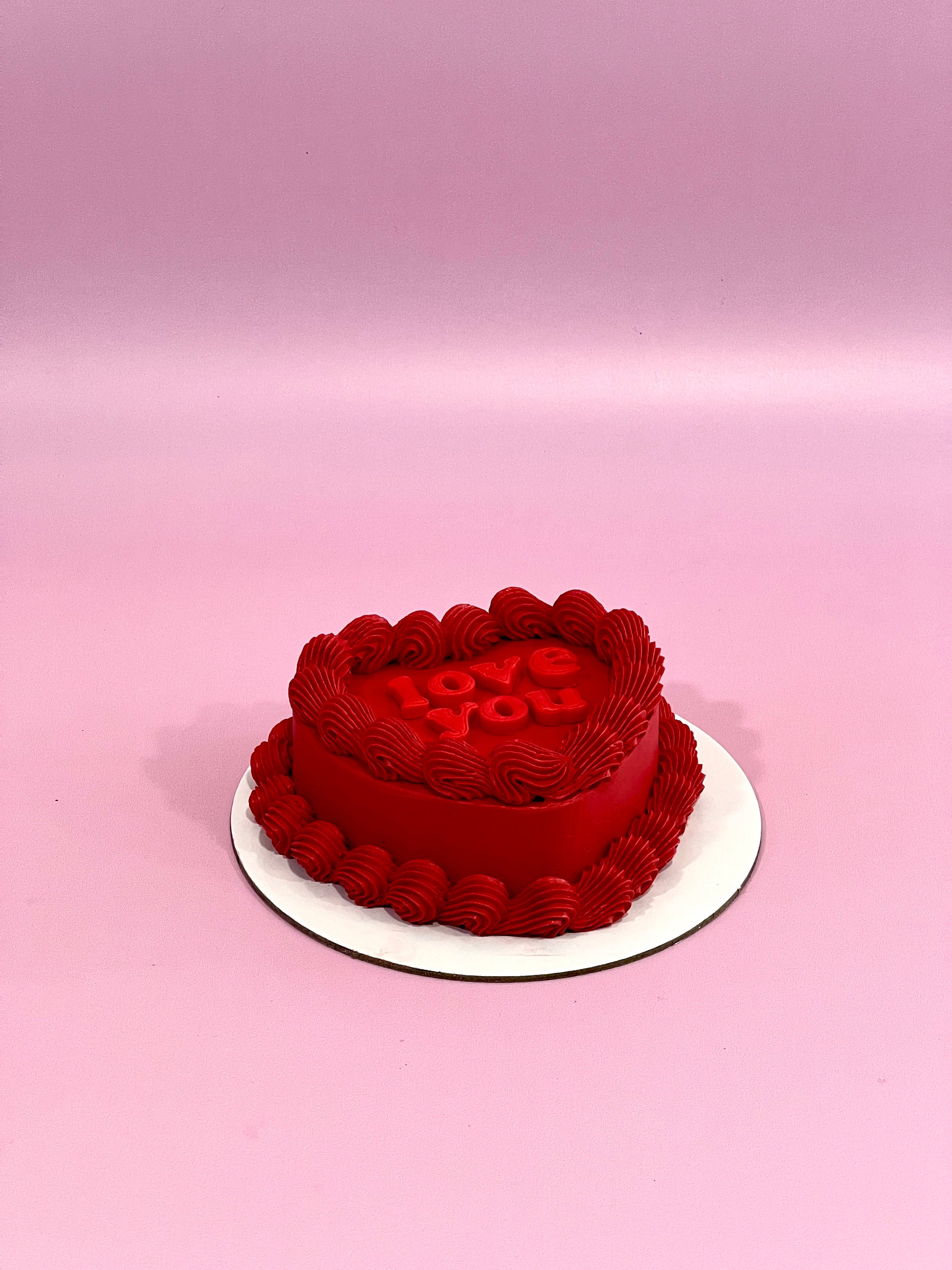 Mini Heart Cake