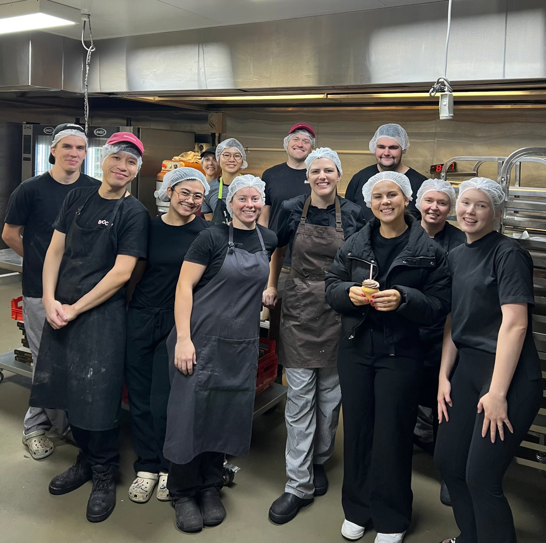 Kitchen Staff at Brooki Bakehouse