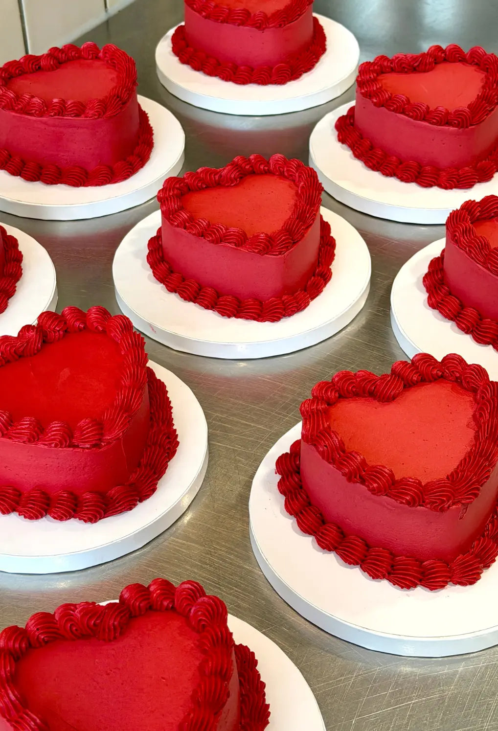 Mini Heart Cake Brooki Bakehouse