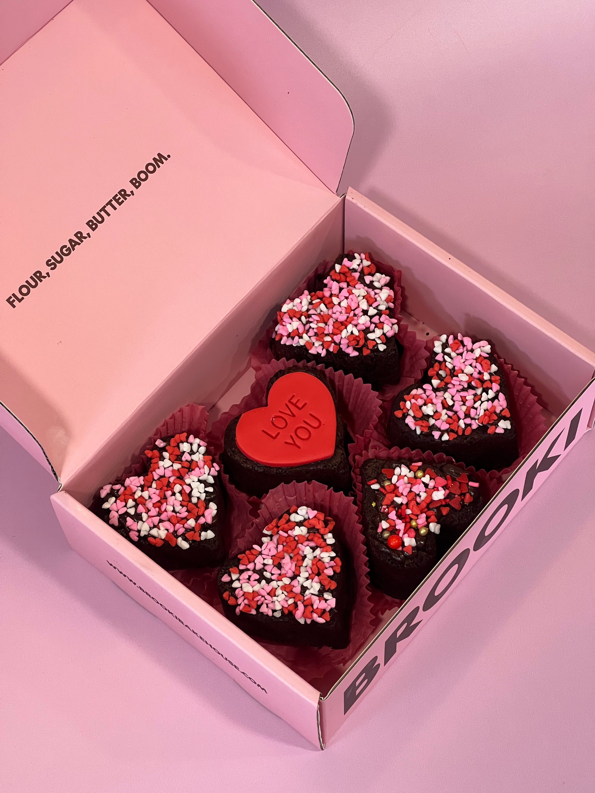 Valentine's Brownie Box