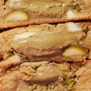 Brooki Bakehouse White Choc Pistachio Cookie Chirstmas